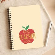Apple Best Teacher Ever Notebook 3