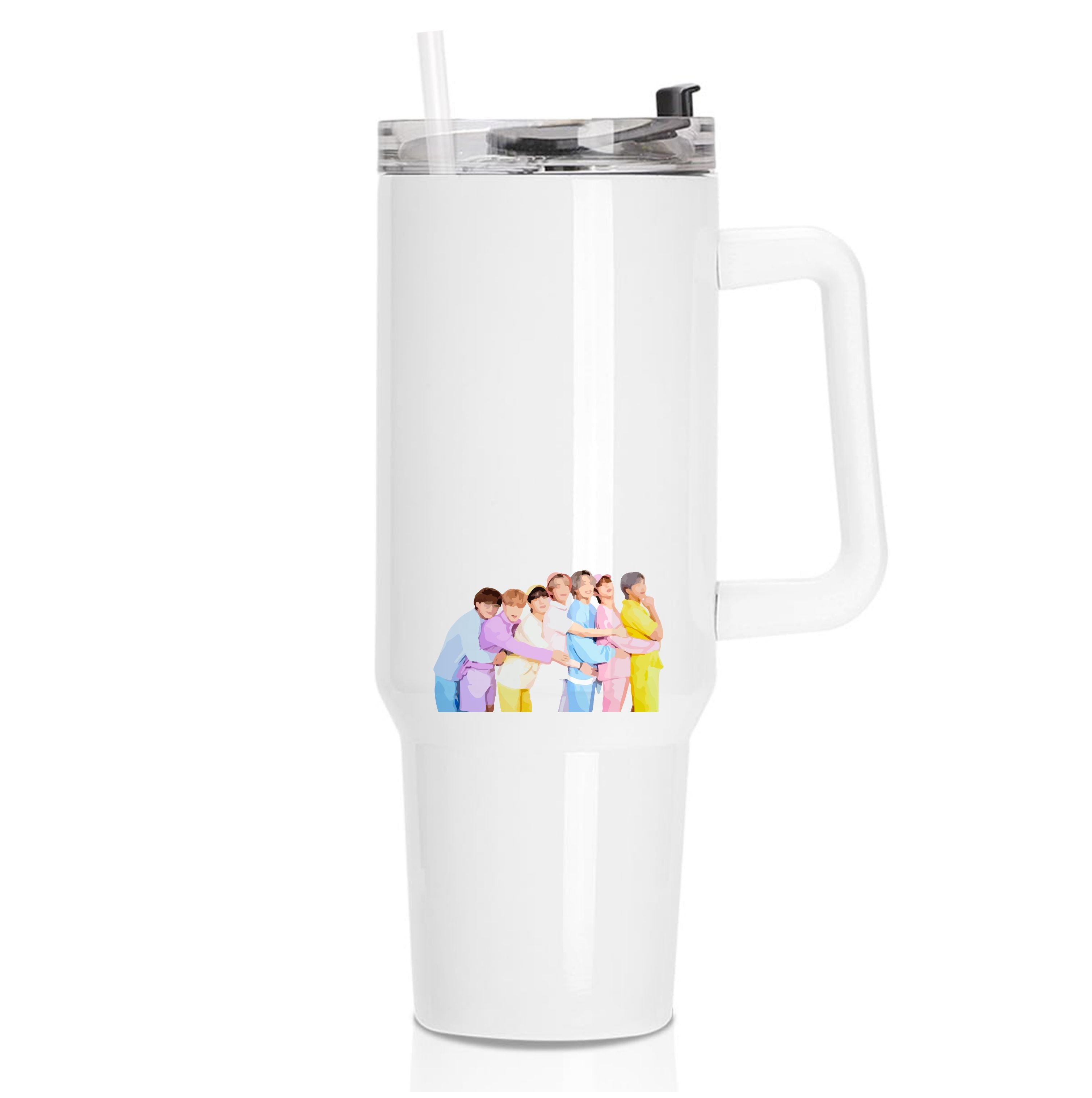 Colourful K-Pop Band Band Tumbler