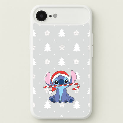 Cute Blue Alien Candycane iPhone 17 Air Case