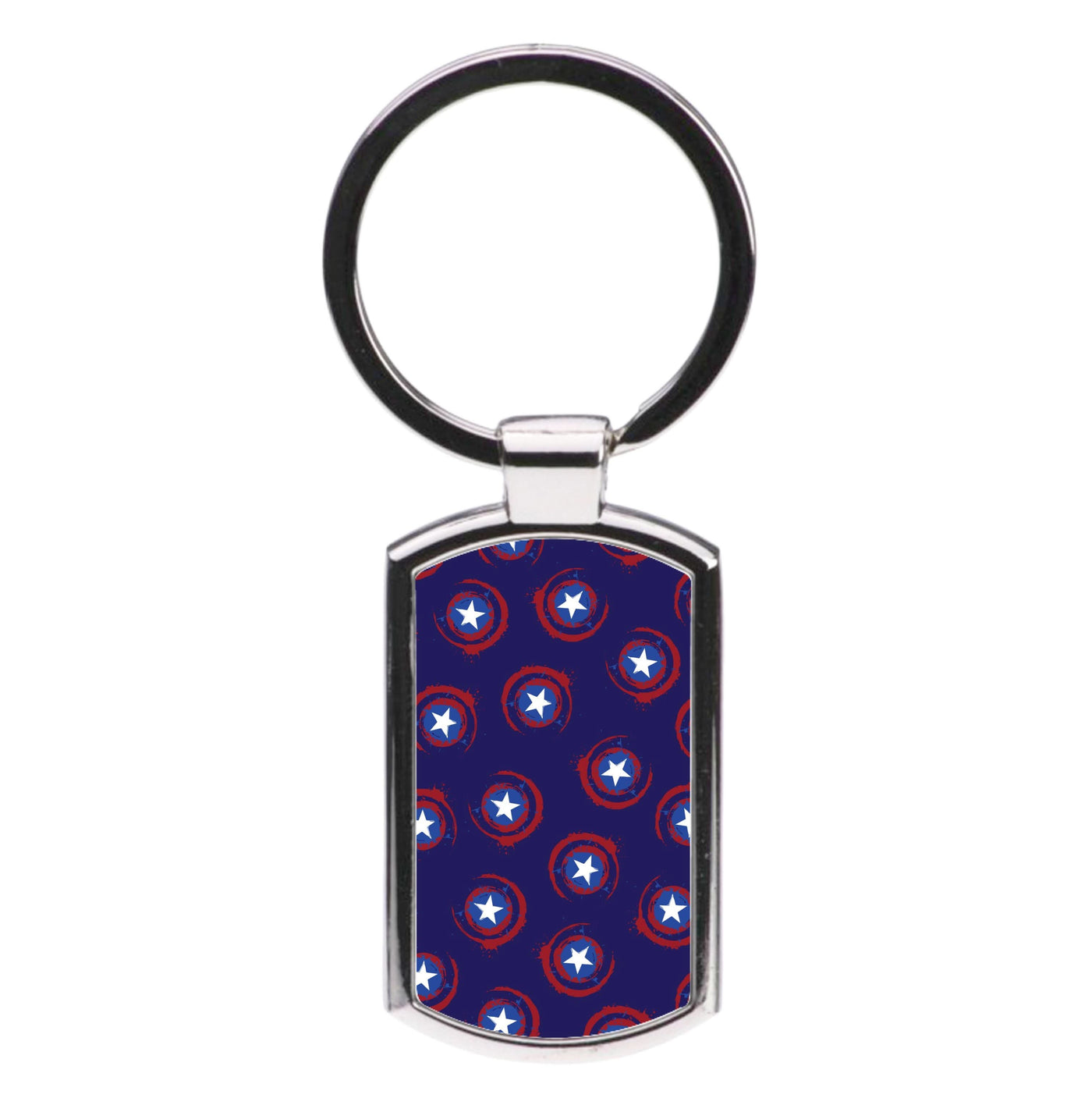 Shield Pattern 1 Luxury Keyring