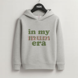 In My Mum Era Grey Kids Hoodie