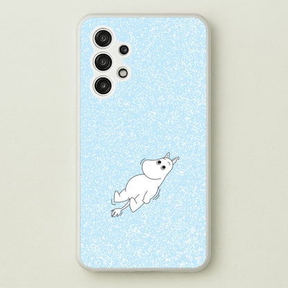 Moom In Glitter Galaxy A13 Case