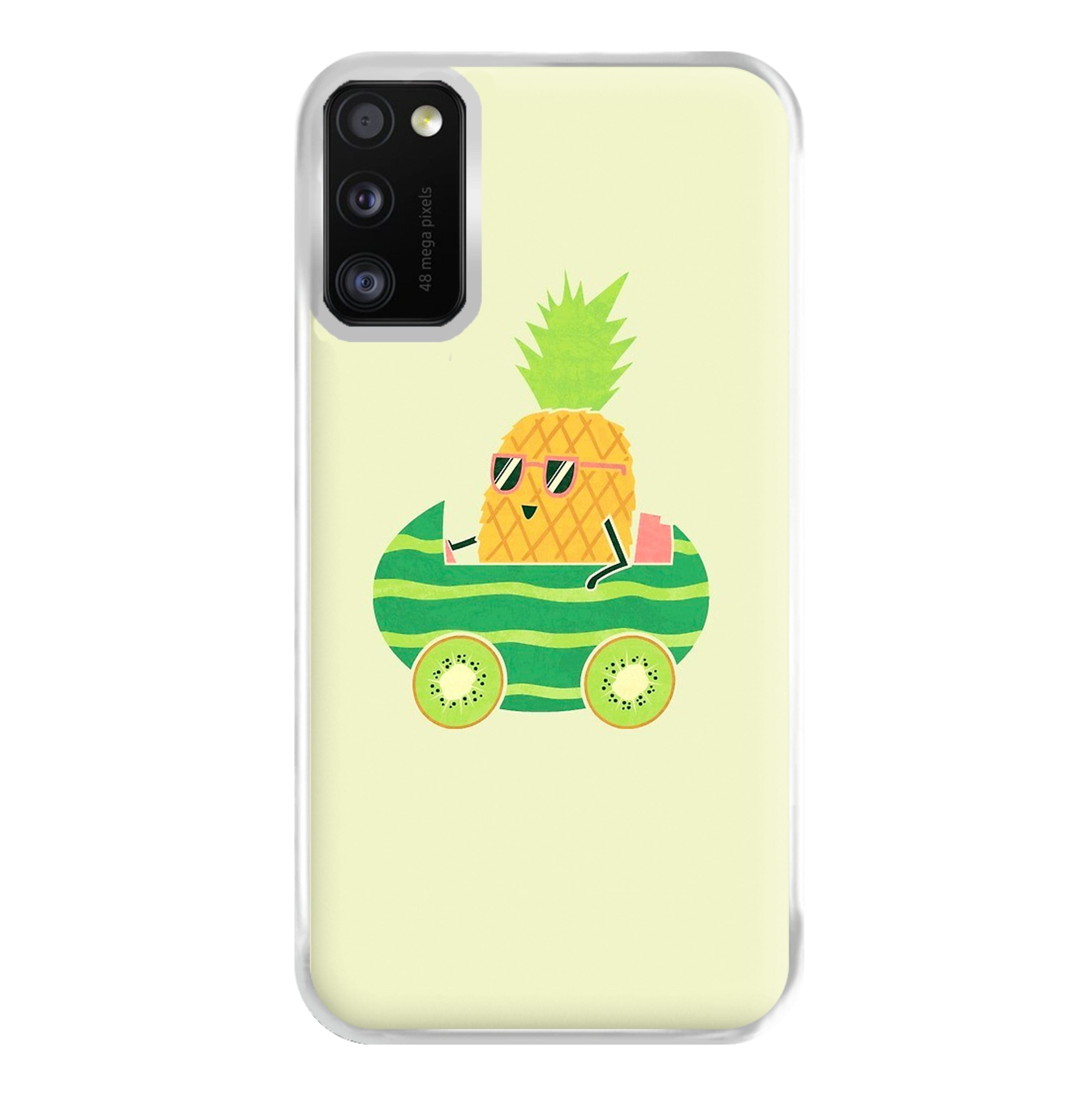 Summer Drive Pineapple Phone Case