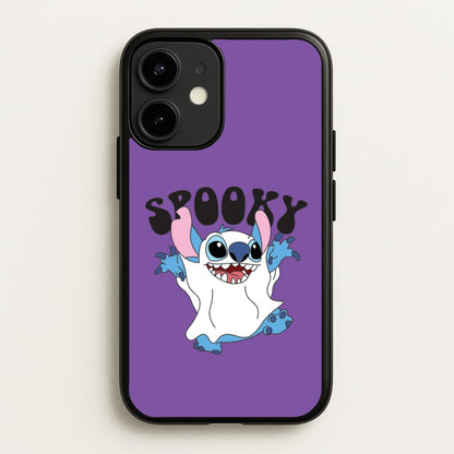 Spooky Cute Blue Alien iPhone 12 Mini Case