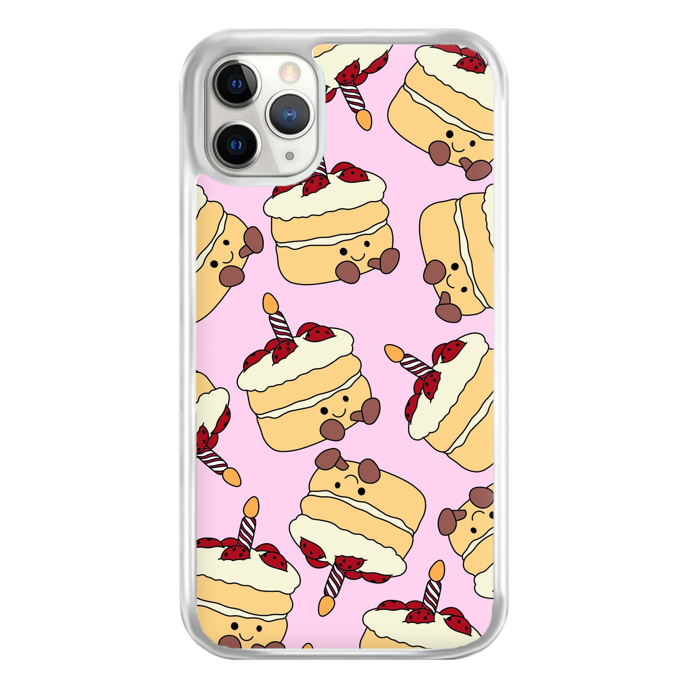 Cake Pattern - Plushy Phone Case