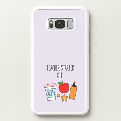 Teacher Starter Kit Galaxy S8 Case