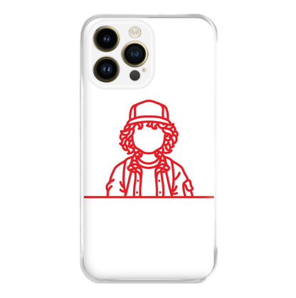 Dustin Outline Phone Case