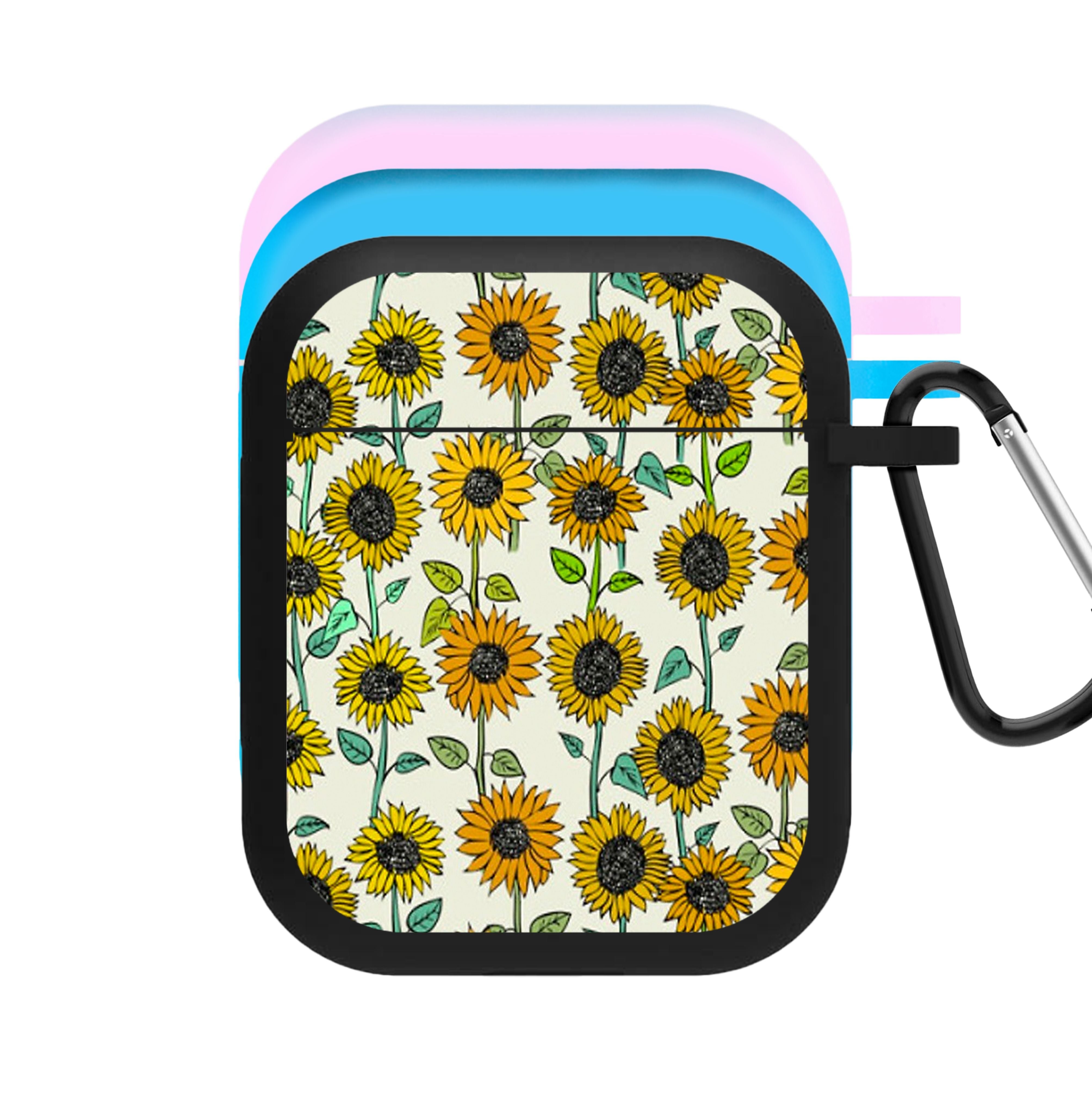 Painted Sunflowers AirPods Case