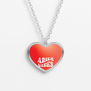 Aries Vibes Gradient Zodiac Necklace 3