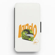 Abstract Lando Flip / Wallet Phone Case 1