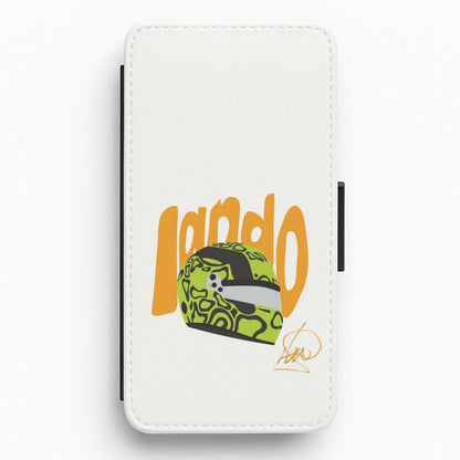 Abstract Lando Flip / Wallet Phone Case