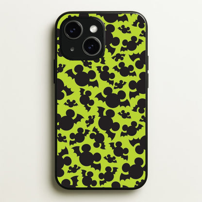 Mouse Bats Pattern iPhone 14 Case