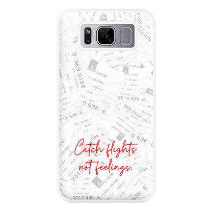Catch Flights Not Feelings Collage Galaxy S8 Plus Case