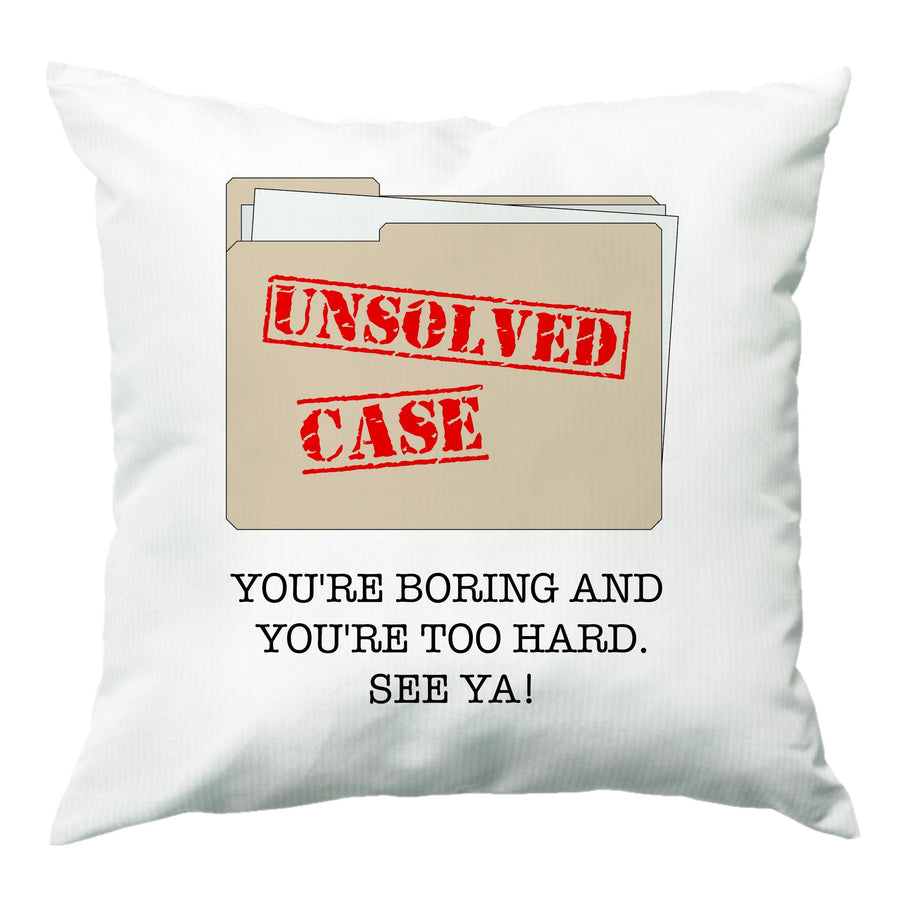 Unsolved Case - Brooklyn Nine-Nine Cushion