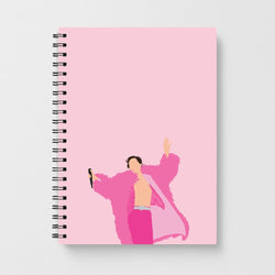 Harry Pink Coat  Notebook