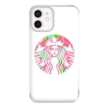 Pink Coffee Logo Phone Case