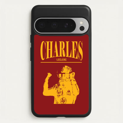 Charles Red And Gold Google Pixel 9 Pro XL Case