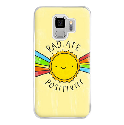 Radiate Positivity Sunshine - Positivity Phone Case