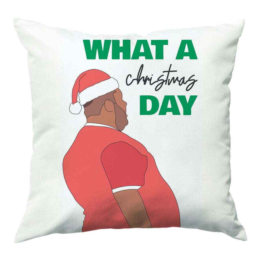 What A Christmas Day Cushion