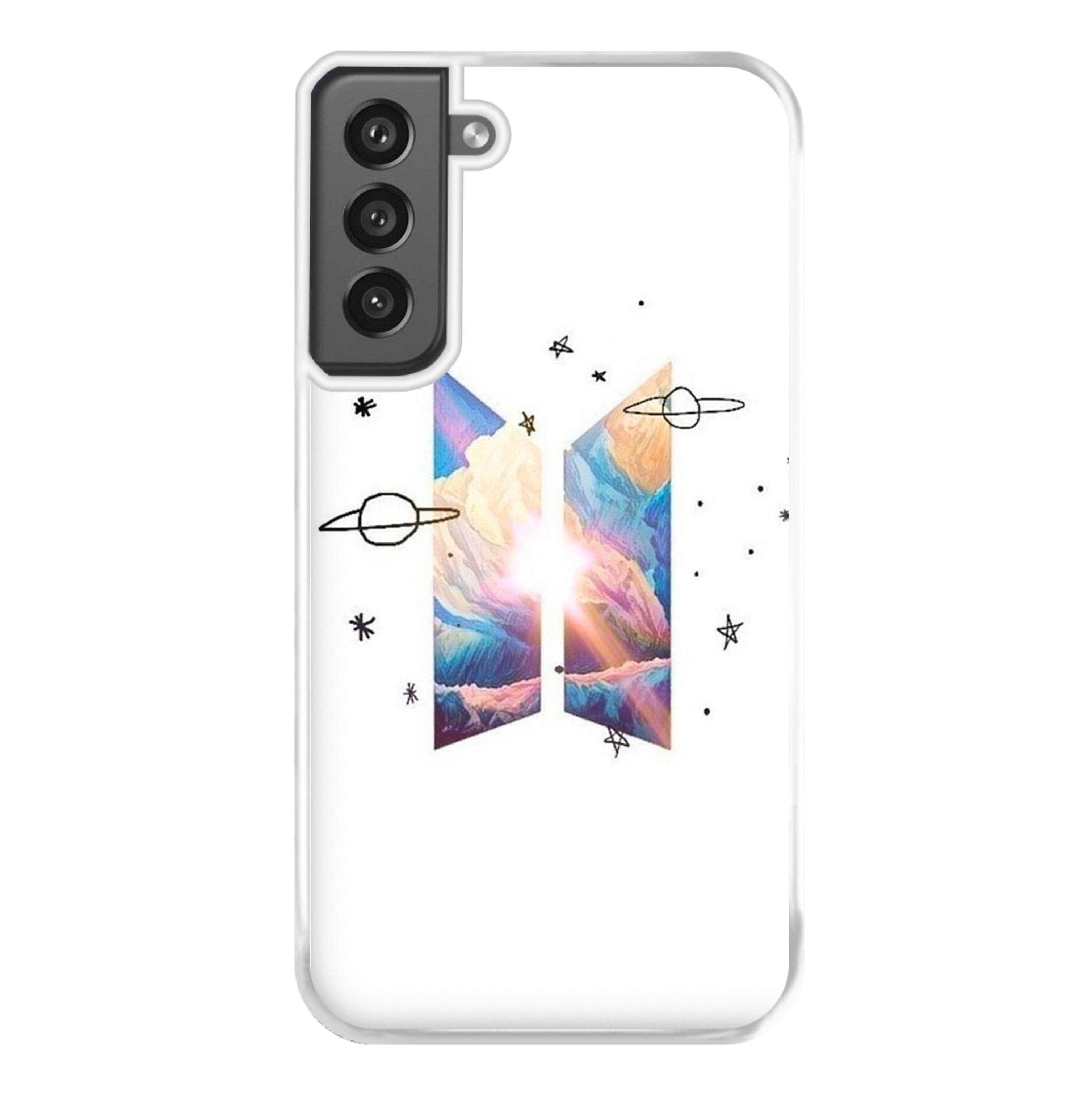 Space K-Pop Band Logo Phone Case