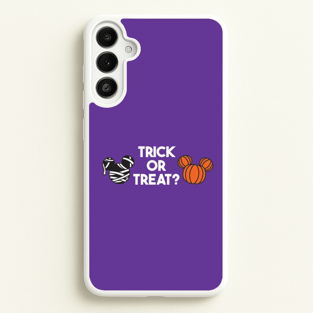 Trick Or Treat Mouse Galaxy A34 Case