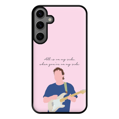 All Is On My Side Pink Galaxy S25 Plus Case