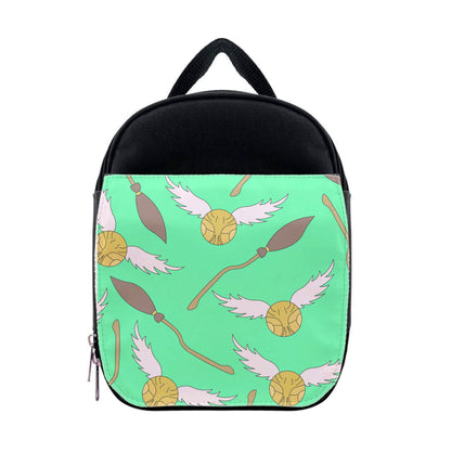 Quidditch Pattern Lunchbox