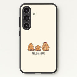 Gingerbread Plushies Quote Galaxy S24 Case