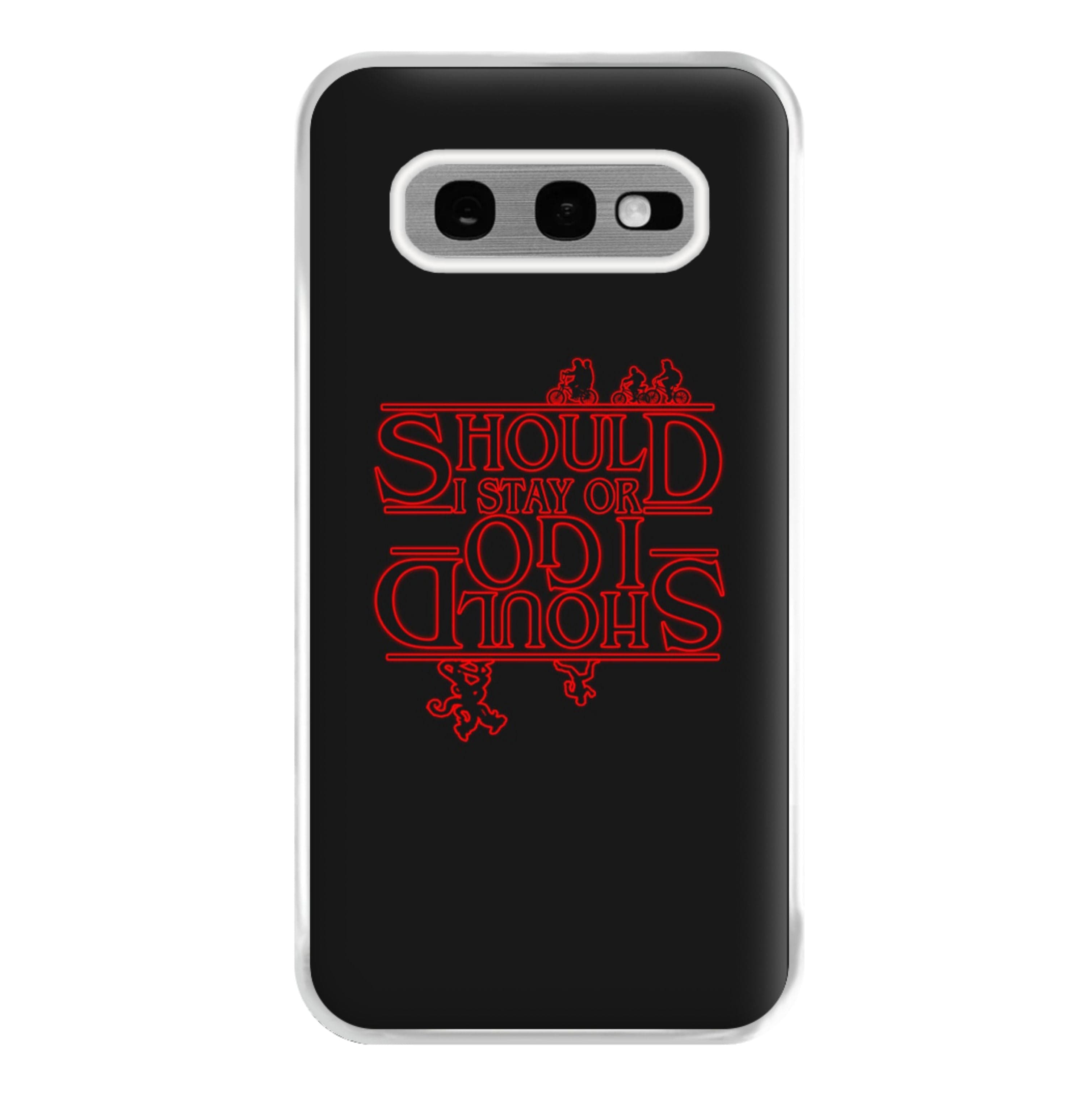 Should I Stay Or Should I Go Upside Down Phone Case