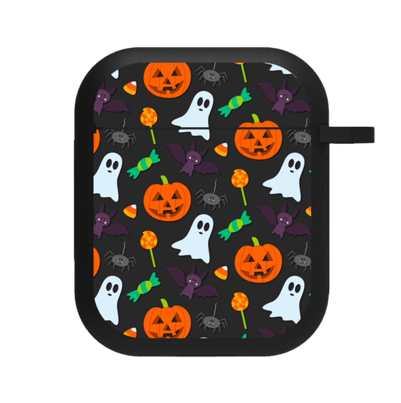 Colourful Halloween Pattern AirPods Case