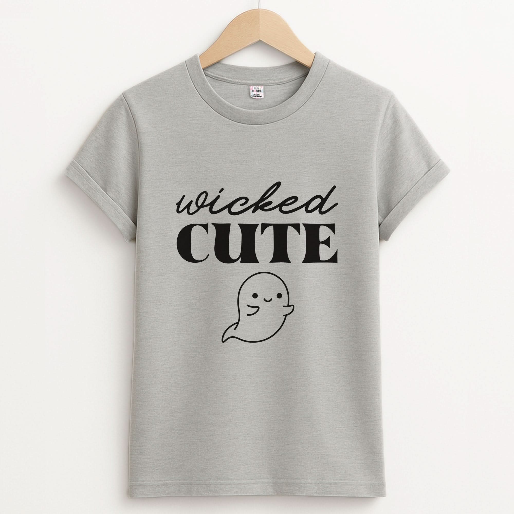 Wicked Cute Unisex Grey T-Shirt