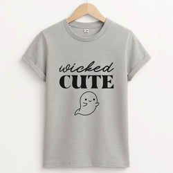 Wicked Cute Unisex Grey T-Shirt