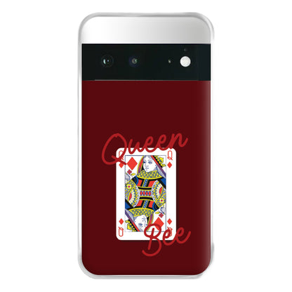 Queen Bee Playing Card Google Pixel 6a Case