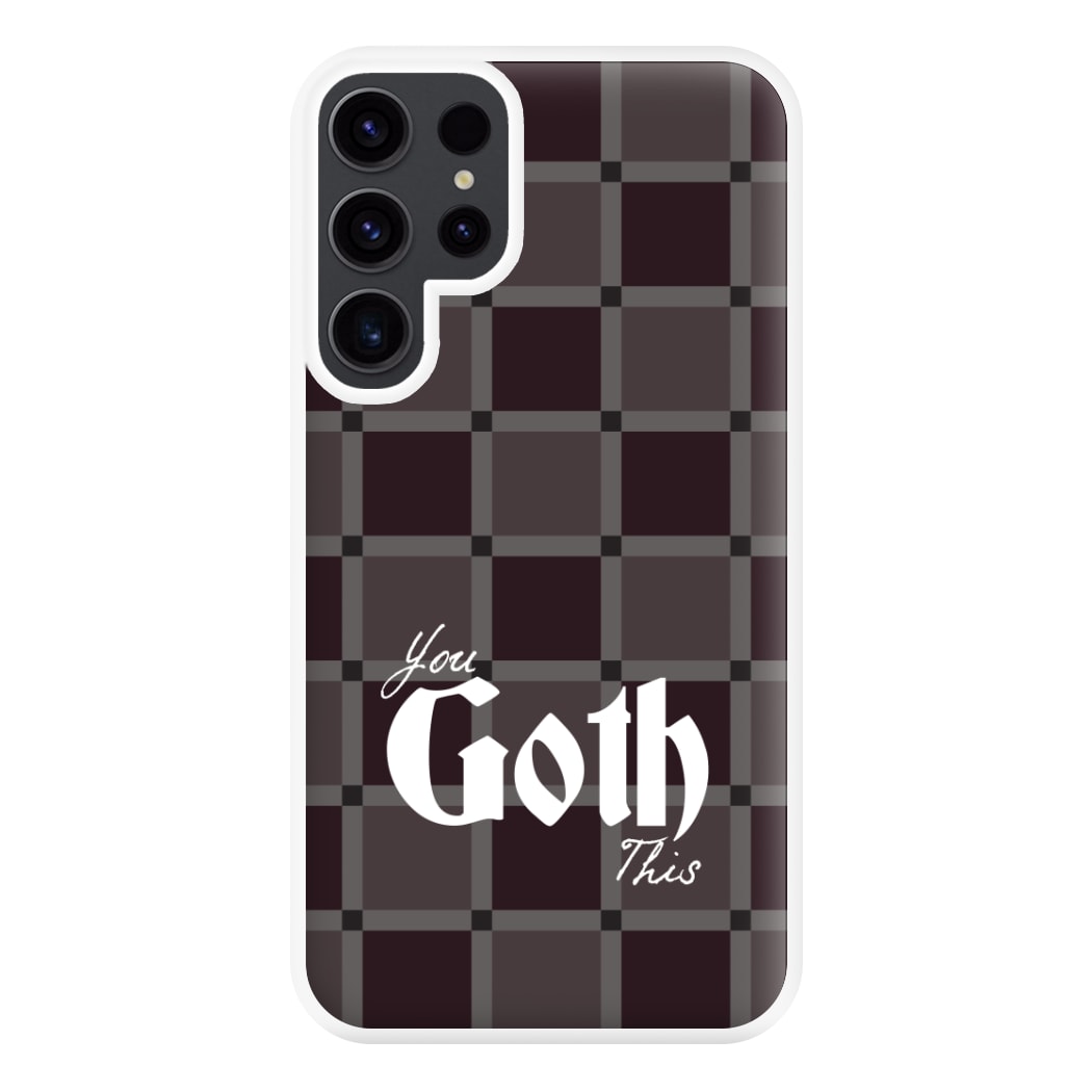 You Goth This Tartan Galaxy S23 Ultra Case