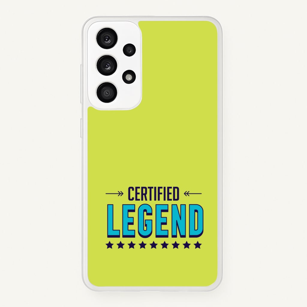 Certified Legend Galaxy A33 Case
