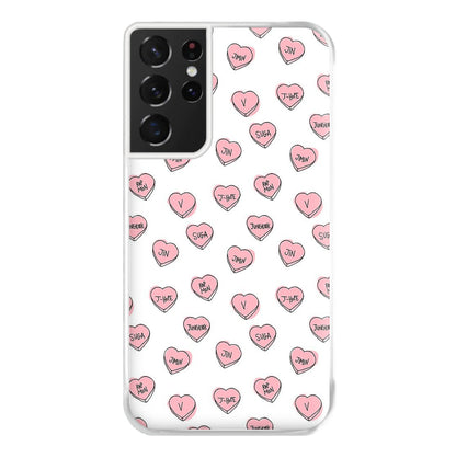 K-Pop Band Hearts Phone Case