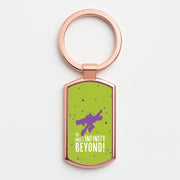 Infinity And Beyond Luxury Keyring 4