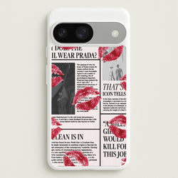 Headline Kisses Google Pixel 9 / 9 Pro Case