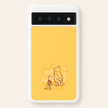 Winnie & Pig Google Pixel 7 Pro Case