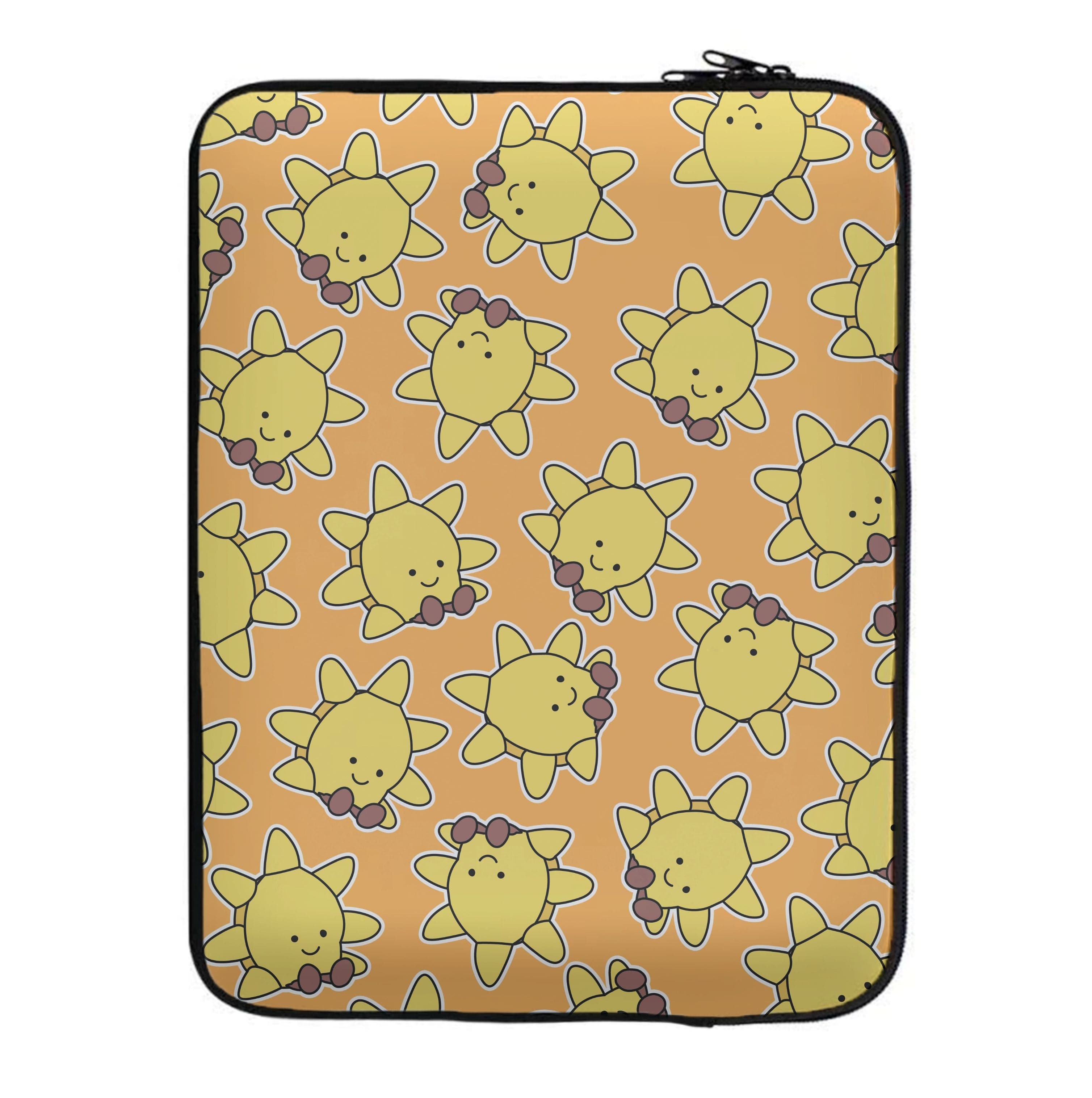 Sun Pattern - Plushy Laptop Sleeve