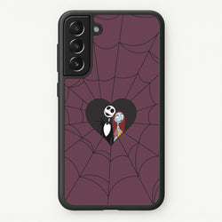 J And S Cobweb Heart Galaxy S22 Case