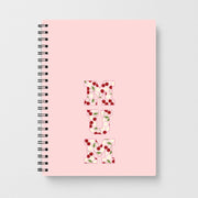 Floral Varsity Mum Notebook 1