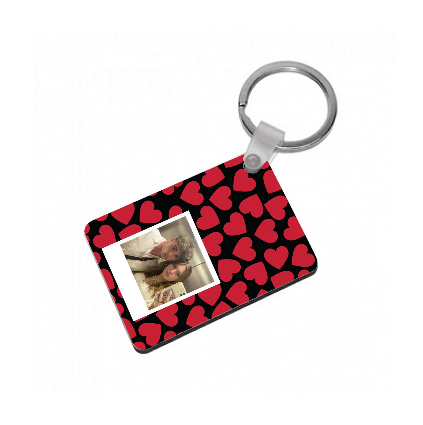 Valentine's Polaroid Keyring