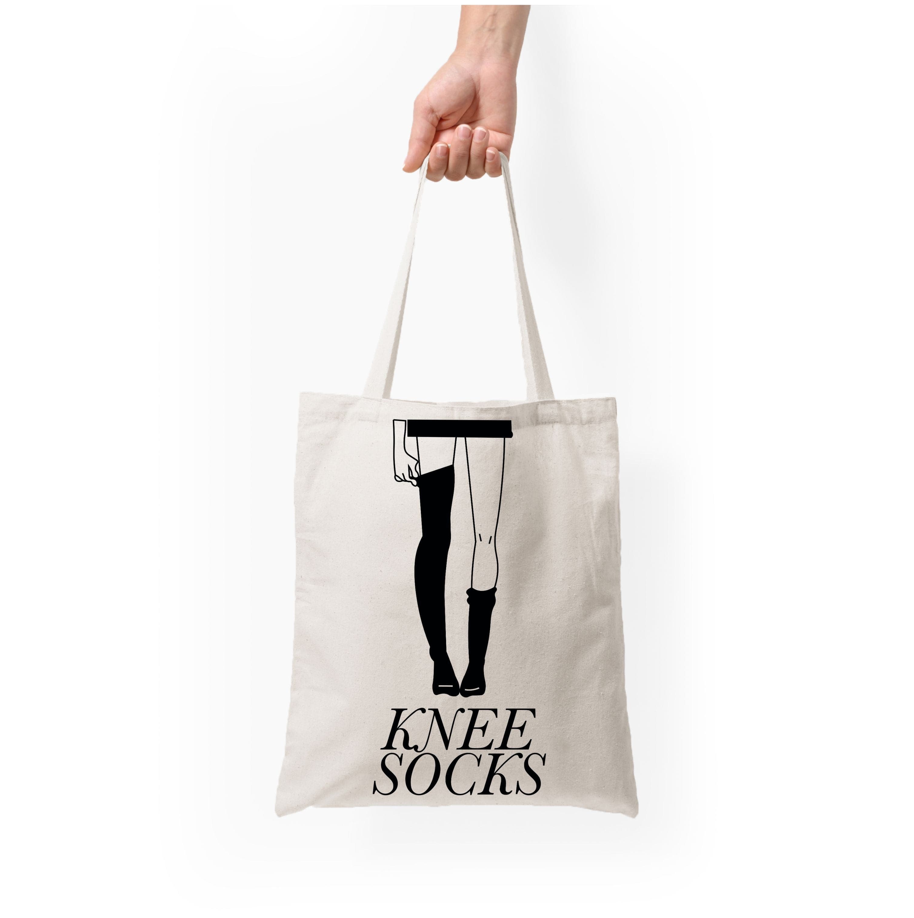 Knee Socks Tote Bag