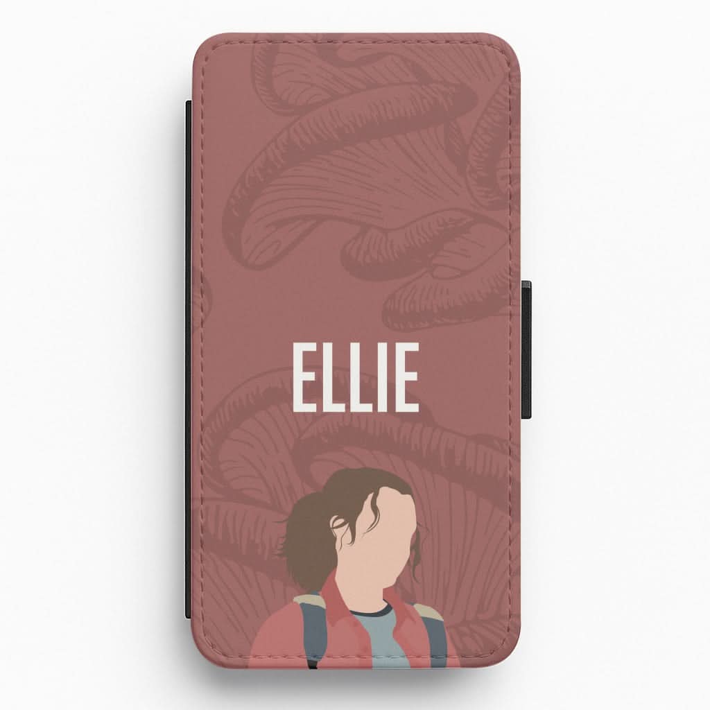 Ellie Mushroom Pattern Flip / Wallet Phone Case