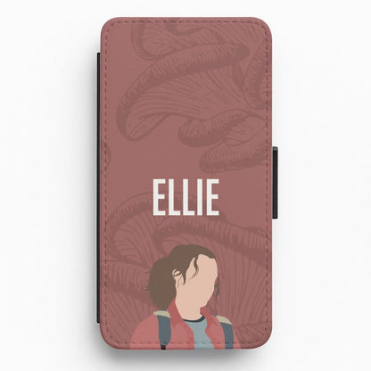 Ellie Mushroom Pattern Flip / Wallet Phone Case