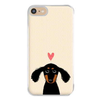 Dachshund Puppy Love Phone Case