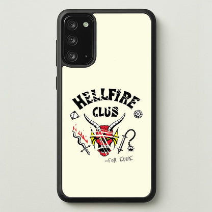 Torn Hellfire Club Galaxy Note 20 Case