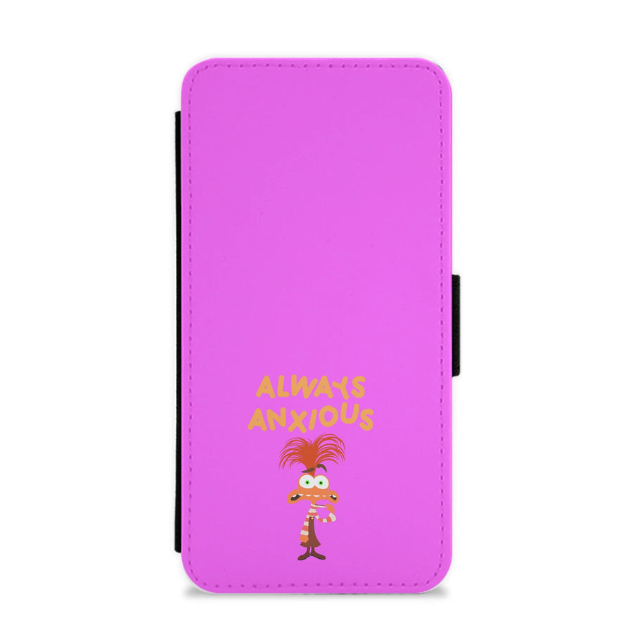 Always Anxious - Inside Out Flip / Wallet Phone Case