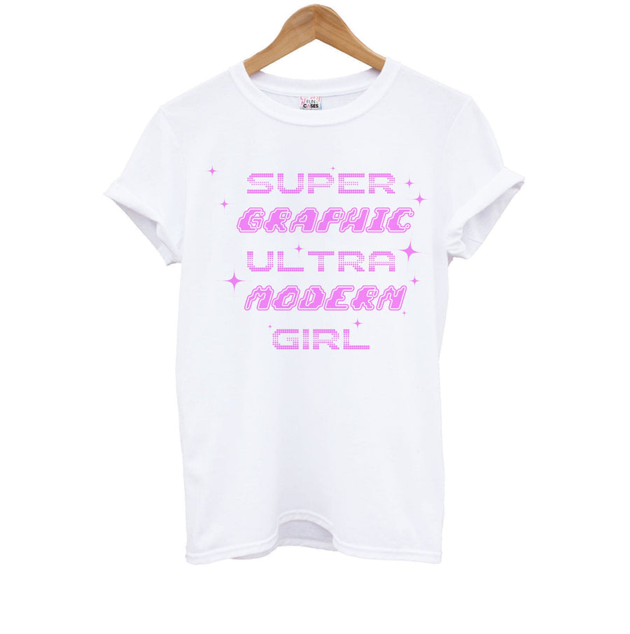 Super Graphic Ultra Modern Girl - Chappell Roan Kids T-Shirt